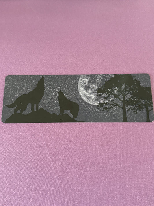 Howling Moon Bookmark