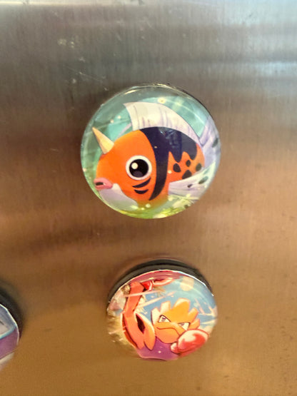 Assorted Pokemon Magnets