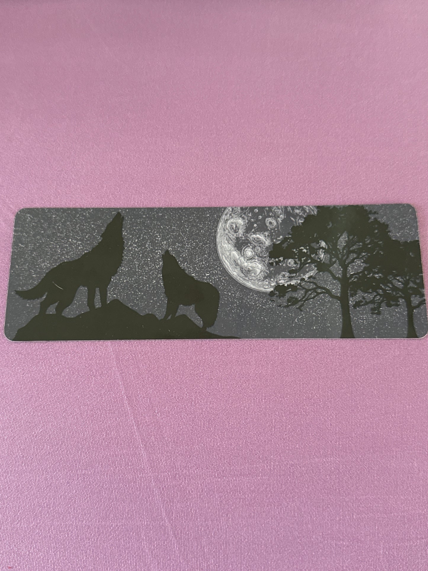 Howling Moon Bookmark