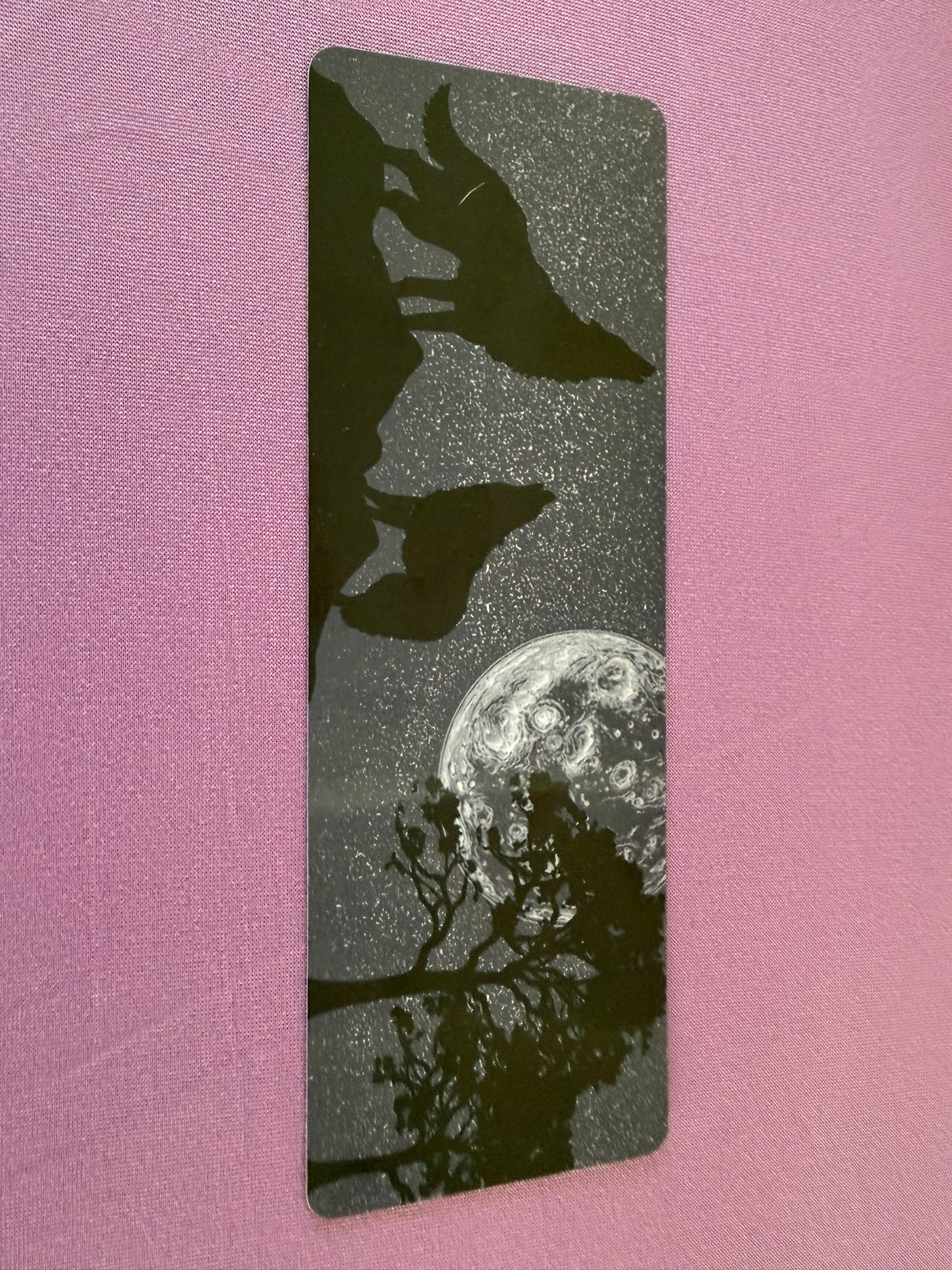 Howling Moon Bookmark