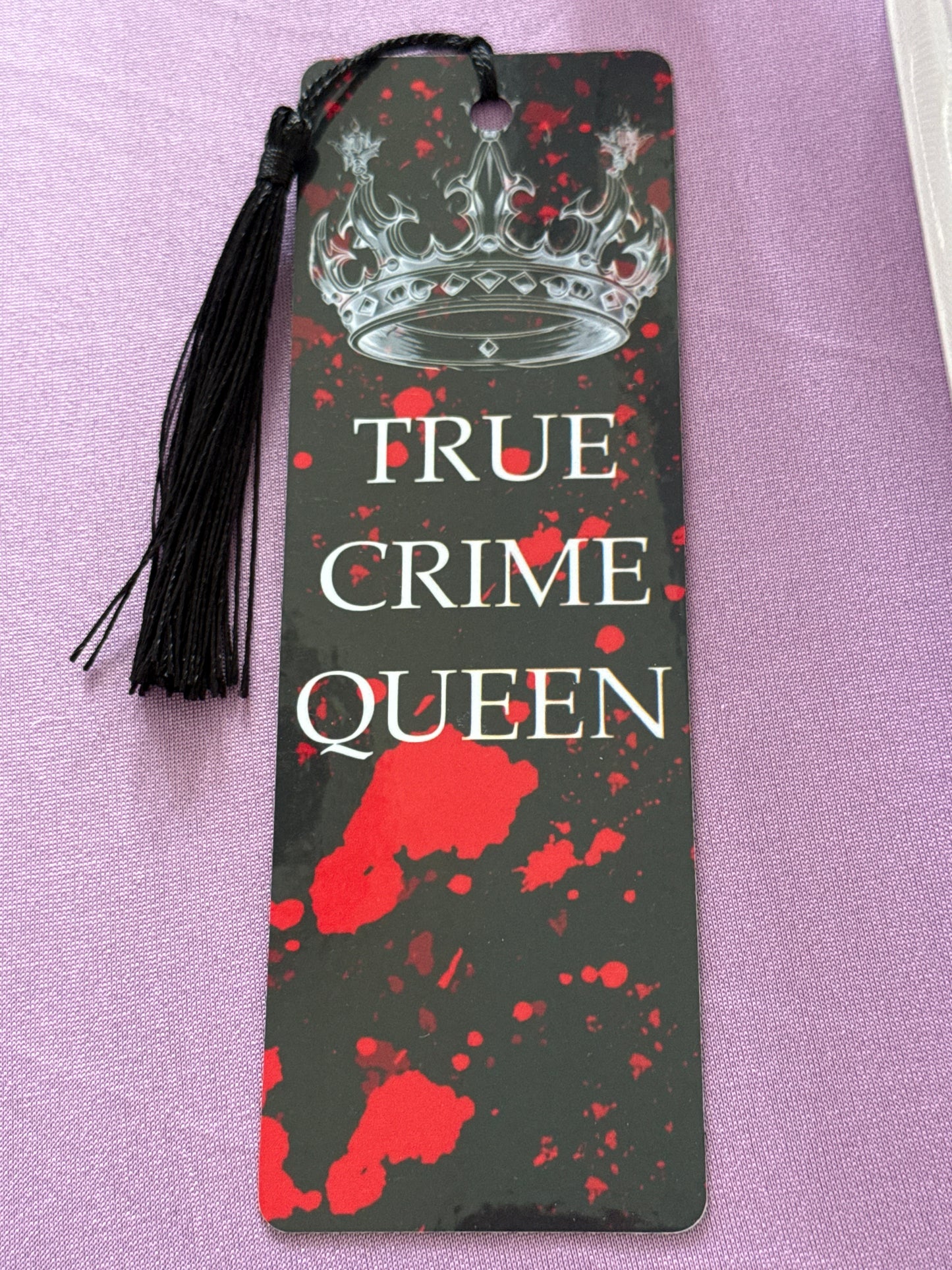 True Crime Queen Bookmark