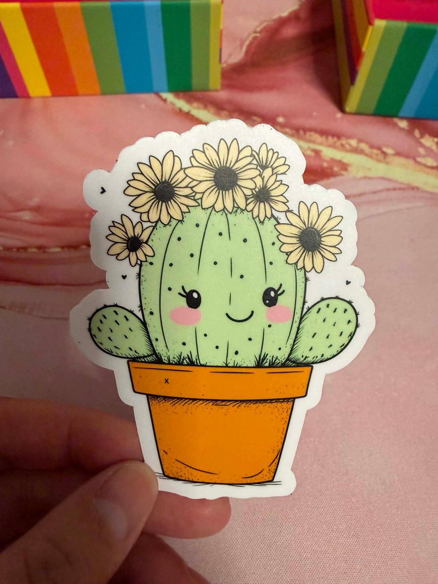 Lovely Cactus Sticker