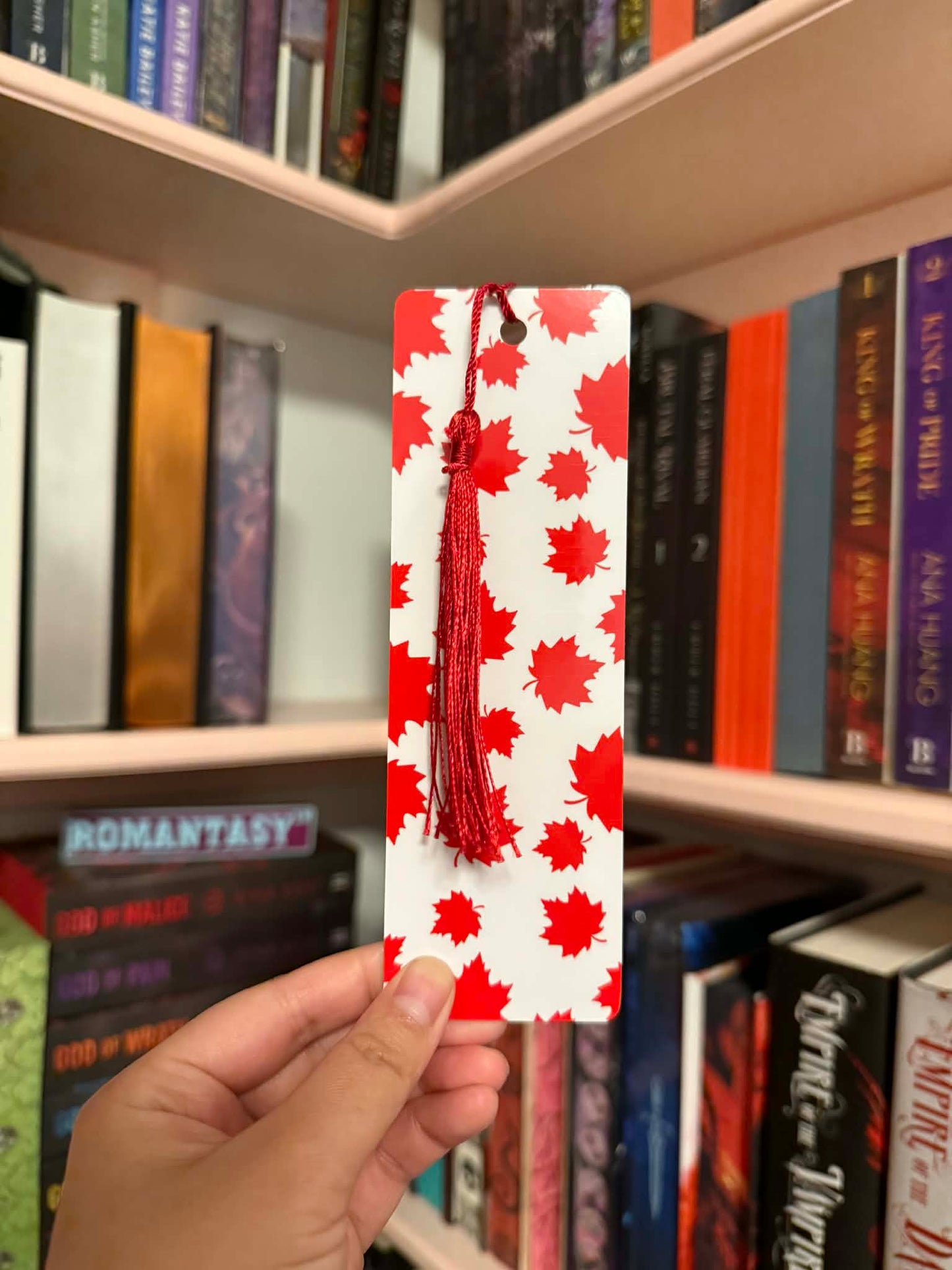 Canadian Maple Leaf Bookmark