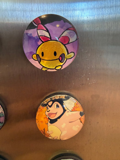 Assorted Pokemon Magnets