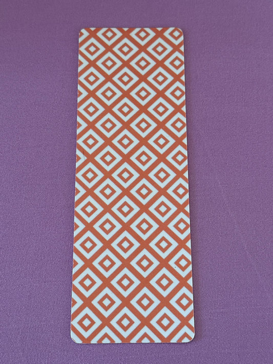 Orange Diamond Bookmark