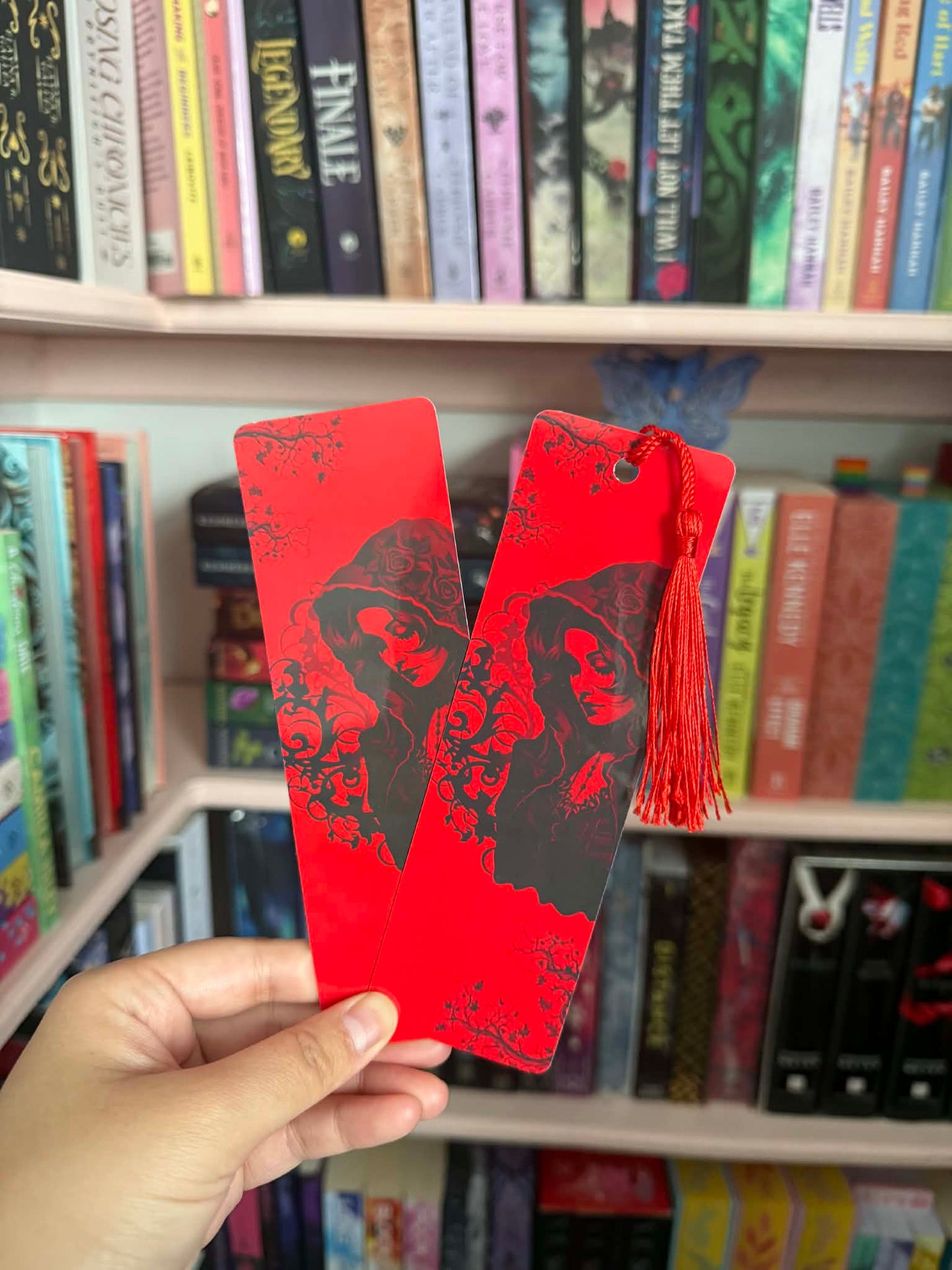 Red Lady Bookmark