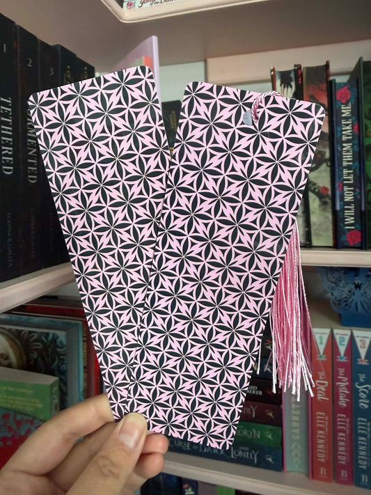 Pink Geo Bookmark
