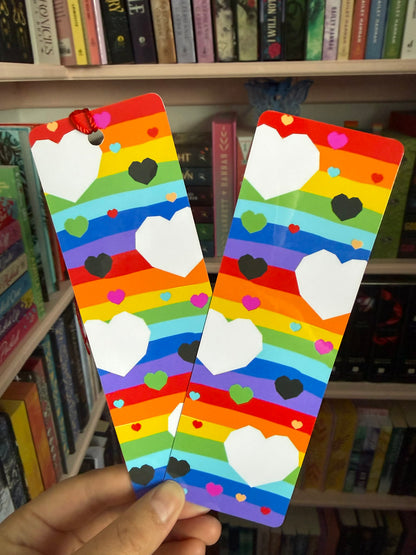 Rainbow Pride Love Bookmark