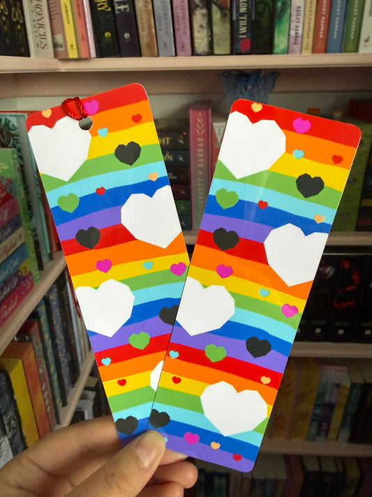 Rainbow Pride Love Bookmark
