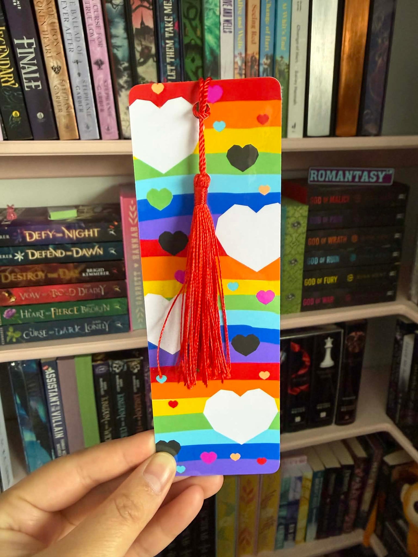 Rainbow Pride Love Bookmark