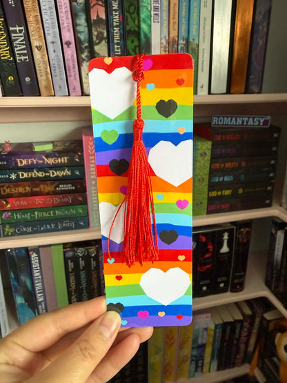 Rainbow Pride Love Bookmark