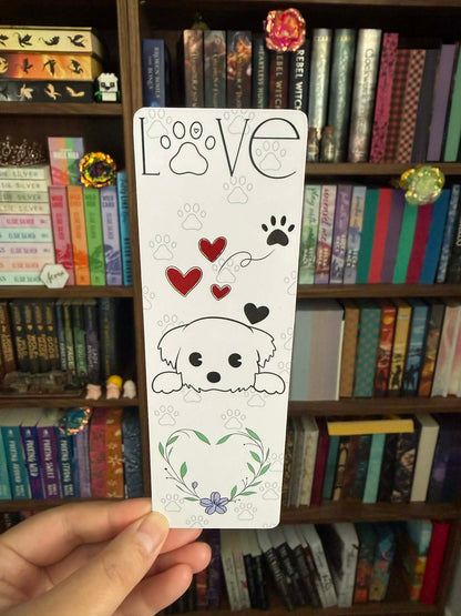 Puppy Love Bookmark