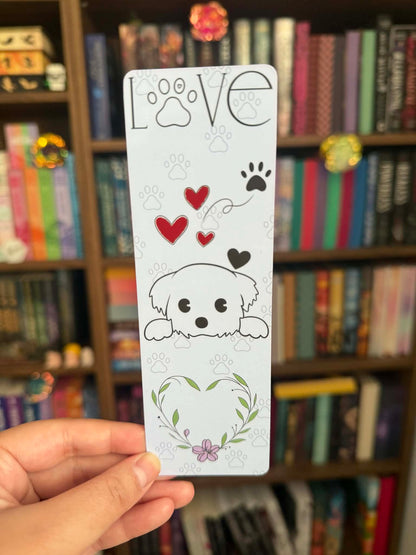 Puppy Love Bookmark
